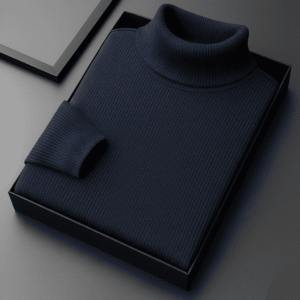 Shadow Blue (High Neck T-Shirt)